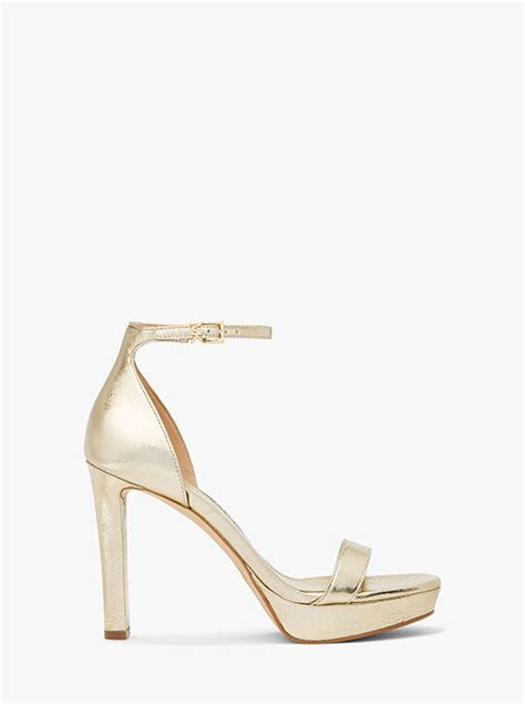 Margot Metallic Platform Sandal 